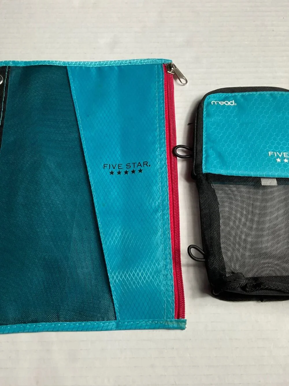 Five Star & Mead Zippered Organizer Pouch Set